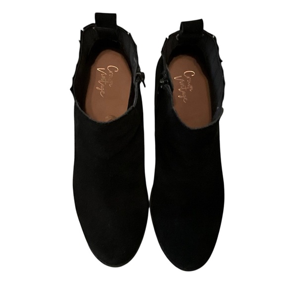 Crown Vintage Cindy Genuine Suede Ankle Booties Boots - Picture 6 of 13